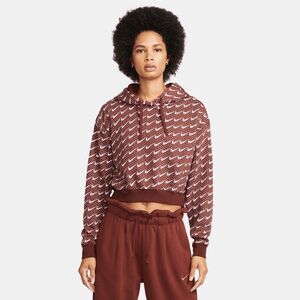 2XL Nike Sportswear Club Fleece Oversized Cropped Monogram Hoodie Womens NWOT